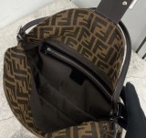 21-22AWフェンディ バゲット コピー ファブリック バッグ fem88952