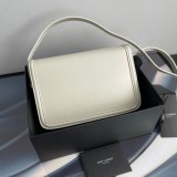☆新作21AW☆サンローラン ショルダーバッグ 偽物 ボックスレザー サッチェルバッグ Saa57029