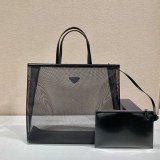 人気急上昇 プラダ スパンコール メッシュ トートバッグ 偽物 pug53464