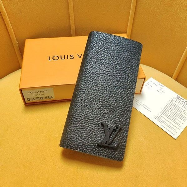 新作◇ルイヴィトン 財布 偽物 ポルトフォイユ ブラザ 長財布 折り財布  M69980