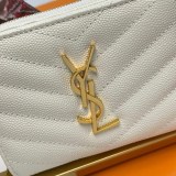 《大人気》サンローラン モノグラム R-zip コンパクト財布 コピー Saw46776
