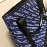 ☆超人気☆バレンシアガ トートバッグ コピー/NAVY CABAS S ネイビーカバス bam92594