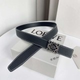 ★日本!!人気！ロエベ カーフレザー アナグラムバックルリバーシブルベルト 偽物 lov92314