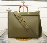 春もの新作フェンディ サンシャイン コピー レザーショッパーバッグ fem54463