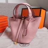 希少色 エルメス ピコタンロックコピーPM MM ゴールド金具 ero07351