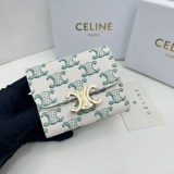 激安価格！セリーヌ トリオンフキャンバス コンパクトウォレット Cen30554