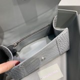 最安値挑戦バレンシアガ クロコダイル型押し*HOURGLASS コピー ハンドルバッグ bah52828