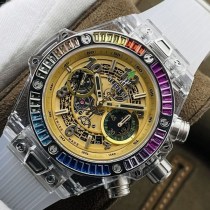 セール新作ウブロ コピー 腕時計 ビッグバン サファイア 限定生産500本 huu61945