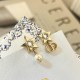 【可愛い☆】ディオール スター ピアス 偽物 メタル・レジンパール・ミラー E2331WOMPL_D301