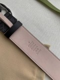 超希少！グッチ ベルト コピー★GG シュプリーム GGバックルベルト 3.8cm幅 gur98488