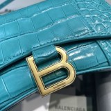 ☆超人気☆バレンシアガ コピー クロコダイル型押し*HOURGLASS ハンドルバッグ baf58980