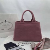 稀少プラダ カナパ 偽物 x レザー トートバッグ / ショッピングバッグ puw66028