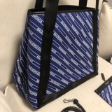 ☆超人気☆バレンシアガ トートバッグ コピー/NAVY CABAS S ネイビーカバス bam92594