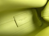 稀少ボッテガヴェネタ 偽物 ポイント トップハンドルスモールバッグ★シャルトルーズイエロー boc24530