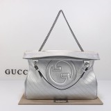 【グッチ】ブロンディーラミネートナッパハンドバッグ コピー 751516