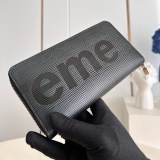 シュプリーム ヴィトン 財布 偽物 ジッピーウォレット 新作 Epi Leather Zippy Organizer Wallet 黒 M67548