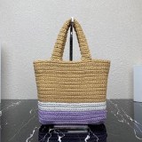 最安値挑戦 プラダ スモール クロシェ トートバッグ コピー pul46486