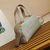 人気No1プラダ レザー トップハンドル ハンドバッグ コピー 1BB078 pup48638