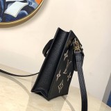 ルイヴィトン プティットサックプラ 偽物 ブラック M57937