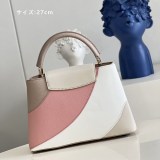 春もの新作 お洒落に♪ルイヴィトン カプシーヌ コピーハンドバッグ チャーミングなカラーが夏に◎ M59863