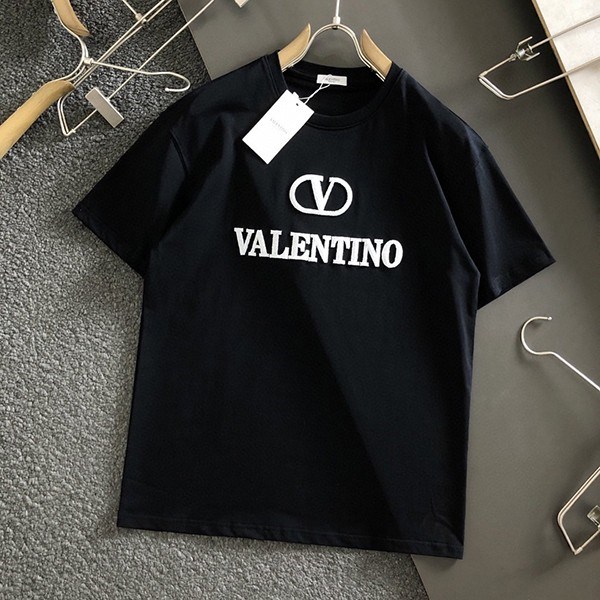 大人気!!新色ヴァレンティノ VLTNロゴ コットンパッチワーク Tシャツ 偽物 Vub00467