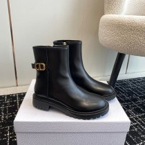 追跡付き 安いディオール  CD カーフスキン ディオール カーロ ブーツ コピー des78515