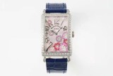 新色 入手困難品！フランク・ミュラー ロングアイランド ダイヤモンドベゼル frm53789