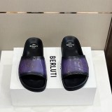 ベルルッティ エギオ サンダル コピー Stamp Leather Sandal bej44198