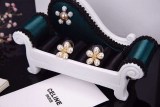 人気No1セリーヌ 花 グラスパール ピアス 偽物 Ceq68816