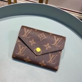 ルイヴィトン 財布 コピー ポルトフォイユ ヴィクトリーヌ ダミエ エベヌ ミニ財布LV20274