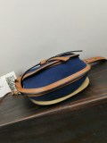 大人気!!新色ロエベ ゲート 偽物 バムバッグ ラージ スエード＆カーフスキン lof28599