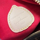 【草間彌生コラボ】LV サイドトランク ハンドバッグ 偽物 M46396