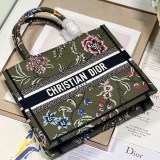 ディオール ブックトート 偽物 Petites Fleurs スモールバッグ dej41558