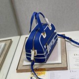 超希少！ディオール VIBE ミディアム 偽物 ボウリング バッグ キルティング deq91766