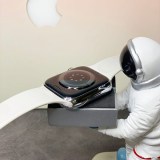 セール新作 アップルウォッチ コピー シリーズ 8 45mm ホワイト ミッドナイトアルミニウムケースとスポーツバンド goy14765