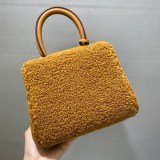 大人気!!新色 デルヴォー ブリヨン もこもこ ハンドバッグ コピー Dej09565