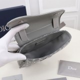 大人気!!新色ディオール カーフスキン リボンレタリング サドルバッグ dem73474
