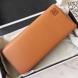 秋冬大セールロエベ ソフトグレインカーフ ロングホリゾンタルウォレット 偽物 loc13489
