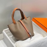 セレブ多数愛用 エルメス ピコタンロック PM コピー シルバー金具 9色 erb87270
