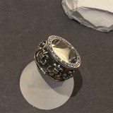 追跡付 クロムハーツ BSフレア FLEUR SPINNER RING スピナー リング Kus11776
