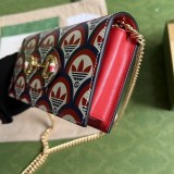 《大人気》アディダス×グッチ 偽物 ホースビット1955 ショルダーバッグ guk21075