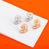 大人気！エルメス シェーヌダンクル ピアス コピー シルバー 2色 erz77499