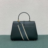 ☆超人気☆セリーヌ 16（セーズ） コピー ミディアム ショルダーバッグ グリーン【3サイズ】 Cem85504