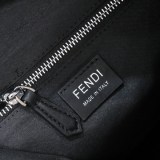 希少色フェンディ コピー ブラックナイロン＆レザー バックパック feq17149