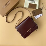 大人気!!新色バーバリー スモール ツートン レザー グレースバッグ コピー 完売前に 3色 80119721