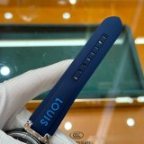 ルイヴィトン スマートウォッチ 激安 タンブール オトマティック ストリート ダイバー スカイラインブルー QBB172
