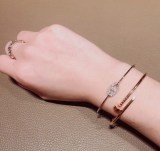 【日本未発売】エルメス☆ラウンドブレスレット 偽物 ゴールド 人気 erw75435