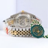 【日本未発売】ロレックス 時計 スーパーコピー デイトジャスト 41MM エナメル ダイヤモンドベゼル 18K rof46622