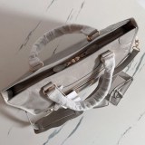 送料込バレンシアガ☆クラシック シティバッグ 偽物☆グレー bay48941