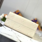 入手困難ルイヴィトン オンザゴー MM 偽物☆モノグラム・アンプラント トートバッグ vuq87015